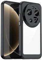 Gigapack GP-182556 szilikon telefonvédő ütésállóság, átlátszó hátlap, fekete kép