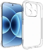 Gigapack GP-182566 szilikon telefonvédő ütésállóság, légpárnás sarok, átlátszó kép