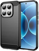 Gigapack GP-182570 Xiaomi 17  szilikon telefonvédő ütésállóság, karbon minta, fekete kép