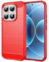 Gigapack GP-182571 Xiaomi 17  szilikon telefonvédő ütésállóság, karbon minta, piros kép