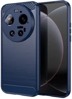 Gigapack GP-182573 szilikon telefonvédő ütésállóság, karbon minta, sötétkék kép