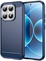 Gigapack GP-182574 Xiaomi 17  szilikon telefonvédő ütésállóság, karbon minta, sötétkék kép