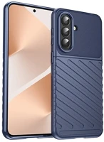 Gigapack GP-182863 szilikon telefonvédő ütésállóság, dombor minta, sötétkék kép