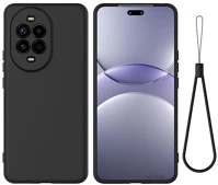 Gigapack GP-183093 Huawei nova 14 pro  szilikon telefonvédő matt, prémium + kézpánt, fekete kép