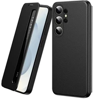 Gigapack GP-183107 Samsung s26 ultra  tok álló aktív flip, smart view window, fekete kép