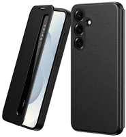 Gigapack GP-183108 Samsung s26  tok álló aktív flip, smart view window, fekete kép