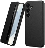 Gigapack GP-183122 Samsung a55 5g  tok álló aktív flip, smart view window, fekete kép