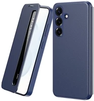 Gigapack GP-183138 Samsung s26  tok álló aktív flip, smart view window, sötétkék kép