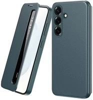 Gigapack GP-183161 Samsung a56 5g  tok álló aktív flip, smart view window, sötétzöld kép