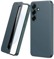 Gigapack GP-183174 Samsung s26  tok álló aktív flip, smart view window, sötétzöld kép