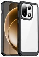 Gigapack GP-183610 szilikon telefonvédő ütésállóság, átlátszó hátlap, fekete kép