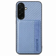 Gigapack GP-183629 szilikon telefonvédő ütésállóság, karbon minta, sötétkék kép