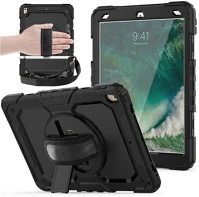 Gigapack GP-19874 Ipad pro 10.5 (2017)  defender műanyag telefonvédő ütésállóság, vállpánt, fekete kép