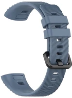 Gigapack GP-27409 Honor band 3 pro  pótszíj egyedi méret, csíkos, sötétkék kép