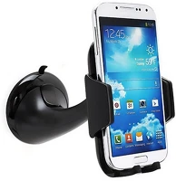 Gigapack GP-37302 Autós tartó szélvédőre, 360°, fekete kép