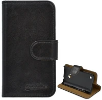 Gigapack GP-47442 Nokia lumia 530  tok álló, bőr hatású flip, prémium, fekete kép