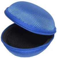 Gigapack GP-47836 Tok textil, cipzáras fülhallgató, 80x30mm, sötétkék kép