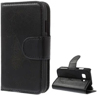 Gigapack GP-48906 Samsung young 2  tok álló, bőr hatású flip, pillangó, fekete kép