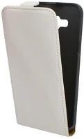 Gigapack GP-57960 Samsung j5 (2015)  tok álló, bőr hatású flip, lefelé nyíló, fehér kép