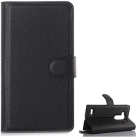 Gigapack GP-60487 Lg g4s beat  tok álló, bőr hatású flip, prémium, fekete kép