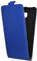 Gigapack GP-62329 tok álló, bőr hatású flip, szilikon tartó, sötétkék kép