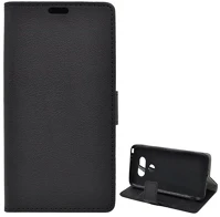 Gigapack GP-63054 Lg g5  tok álló, bőr hatású flip, prémium, fekete kép