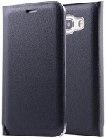 Gigapack GP-66160 Samsung j5 (2016)  tok álló, bőr hatású flip, oldalra nyíló, fekete kép