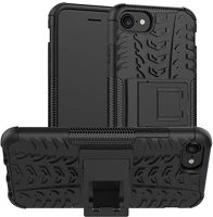 Gigapack GP-66246 Iphone se 3 (2022) / iphone se 2 (2020) / iphone 8 4.7 fekete műanyag hátlap kép