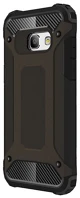 Gigapack GP-68650 defender szilikon telefonvédő ütésállóság, fémhatás, fekete kép