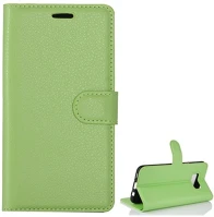 Gigapack GP-69312 Galaxy s8 plus (sm-g955) világoszöld bőr hatású oldalra nyíló tok kép
