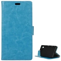 Gigapack GP-70174 Sony xperia l1  tok álló, bőr hatású flip, prémium, világoskék kép