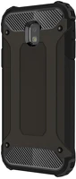 Gigapack GP-70984 defender szilikon telefonvédő ütésállóság, fémhatás, fekete kép