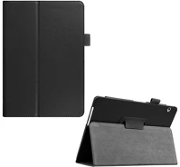 Gigapack GP-71157 Huawei mediapad t3 10 wifi  tok álló, bőr hatású flip, ceruza tartó, fekete kép