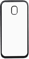 Gigapack GP-72134 Samsung j3 (2017)  szilikon telefonvédő fémhatású keret fekete kép