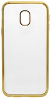 Gigapack GP-72143 Samsung j3 (2017)  szilikon telefonvédő fémhatású keret arany kép