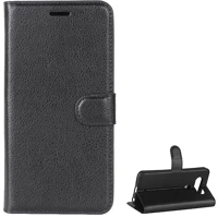 Gigapack GP-72630 Lg q8  tok álló, bőr hatású flip, prémium, fekete kép