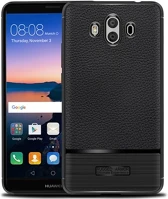 Gigapack GP-73892 Huawei mate 10  szilikon telefonvédő ütésállóság, szálcsiszolt, fekete kép