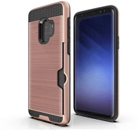 Gigapack GP-75170 szilikon telefonvédő ütésállóság, szálcsiszolt minta, rozéarany kép