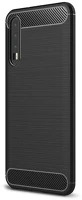 Gigapack GP-75875 Huawei p20 pro  szilikon telefonvédő ütésállóság, karbon minta, fekete kép