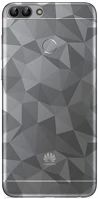 Gigapack GP-76753 Huawei p smart (2018)  szilikon telefonvédő 3d, gyémánt minta, átlátszó kép