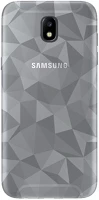 Gigapack GP-76768 Samsung j3 (2017)  szilikon telefonvédő 3d, gyémánt minta, átlátszó kép