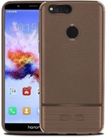 Gigapack GP-76888 Honor 7x (2017)  szilikon telefonvédő ütésállóság, szálcsiszolt, barna kép