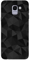 Gigapack GP-77393 Samsung j6 (2018)  szilikon telefonvédő 3d, gyémánt minta, fekete kép