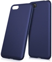 Gigapack GP-77779 Honor 7s  szilikon telefonvédő ütésállóság, csíkos, sötétkék kép