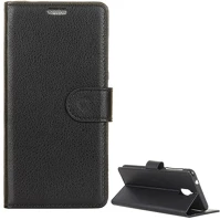 Gigapack GP-78945 Nokia 3.1  tok álló, bőr hatású flip, prémium, fekete kép