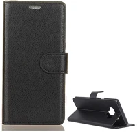 Gigapack GP-79090 Samsung note 9  tok álló, bőr hatású flip, prémium, fekete kép