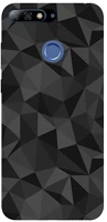 Gigapack GP-79236 Huawei y7 prime 2018  szilikon telefonvédő 3d, gyémánt minta, fekete kép