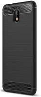 Gigapack GP-79262 Nokia 3.1  szilikon telefonvédő ütésállóság, karbon minta, fekete kép