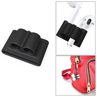 Gigapack GP-79511 Szilikon tartó óraszíjra, apple airpods, fekete kép