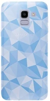 Gigapack GP-79544 Samsung j6 (2018)  szilikon telefonvédő 3d, gyémánt minta, világoskék kép